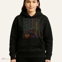 Analogue Synthesiser Electronic Music Modular Life Hoodie thumb 5