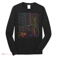 Analogue Synthesiser Electronic Music Modular Life Long Sleeve Shirt thumb 0