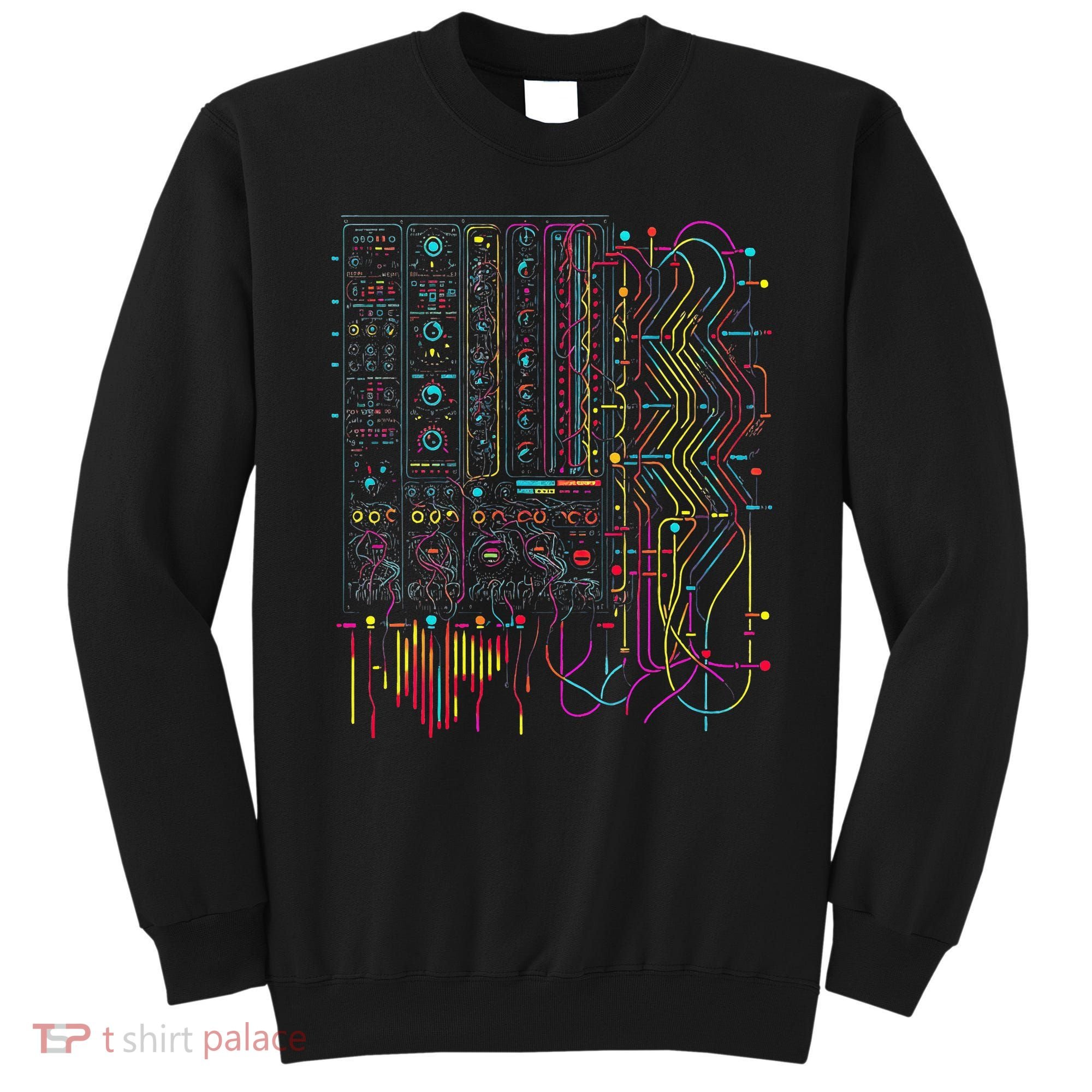 Analogue Synthesiser Electronic Music Modular Life Sweatshirt
