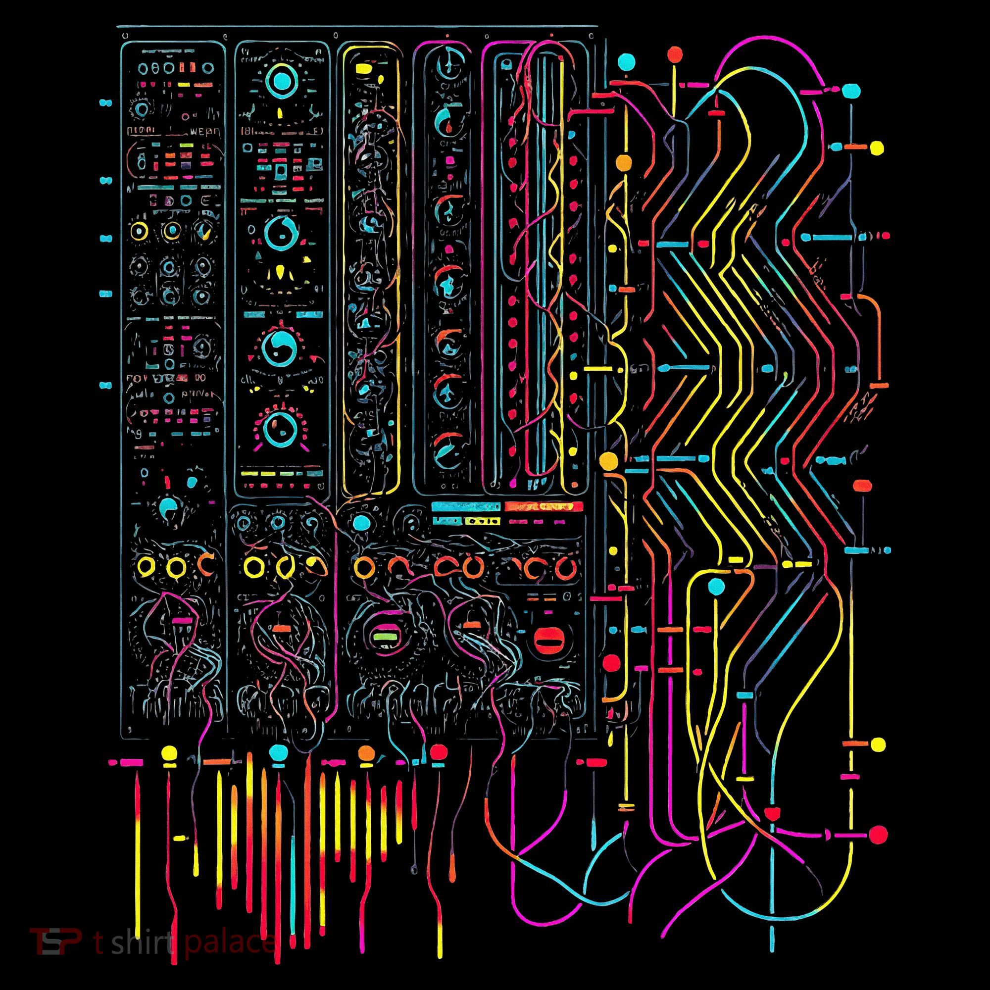 Analogue Synthesiser Electronic Music Modular Life Sweatshirt