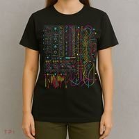 Analogue Synthesiser Electronic Music Modular Life T-Shirt thumb 4