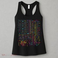 Analogue Synthesiser Electronic Music Modular Life Women's Tank Top thumb 3