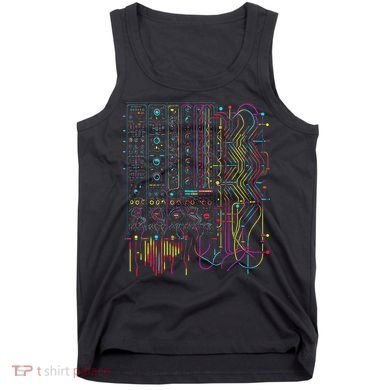 Analogue Synthesiser Electronic Music Modular Life Tank Top
