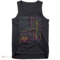 Analogue Synthesiser Electronic Music Modular Life Tank Top thumb 0