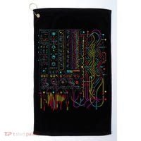 Analogue Synthesiser Electronic Music Modular Life Golf Towel thumb 0