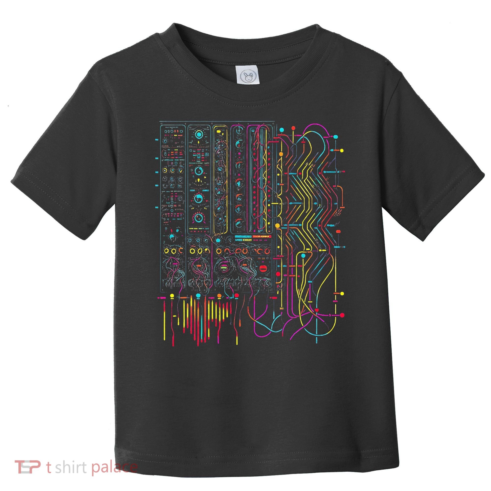 Analogue Synthesiser Electronic Music Modular Life Toddler T-Shirt