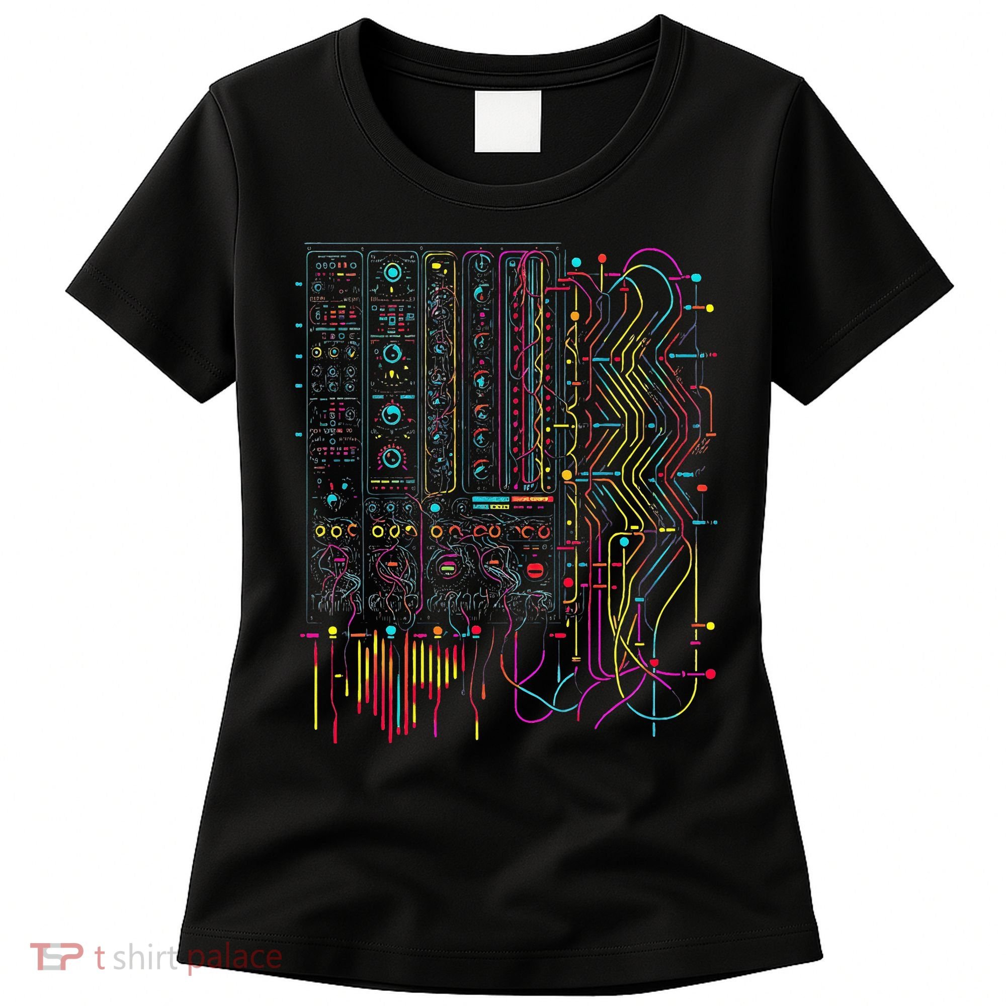 Analogue Synthesiser Electronic Music Modular Life Women's T-Shirt