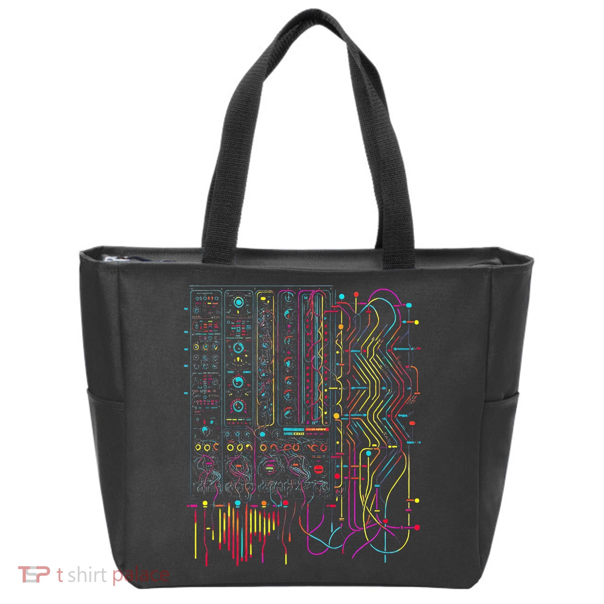 Analogue Synthesiser Electronic Music Modular Life Tote Bag