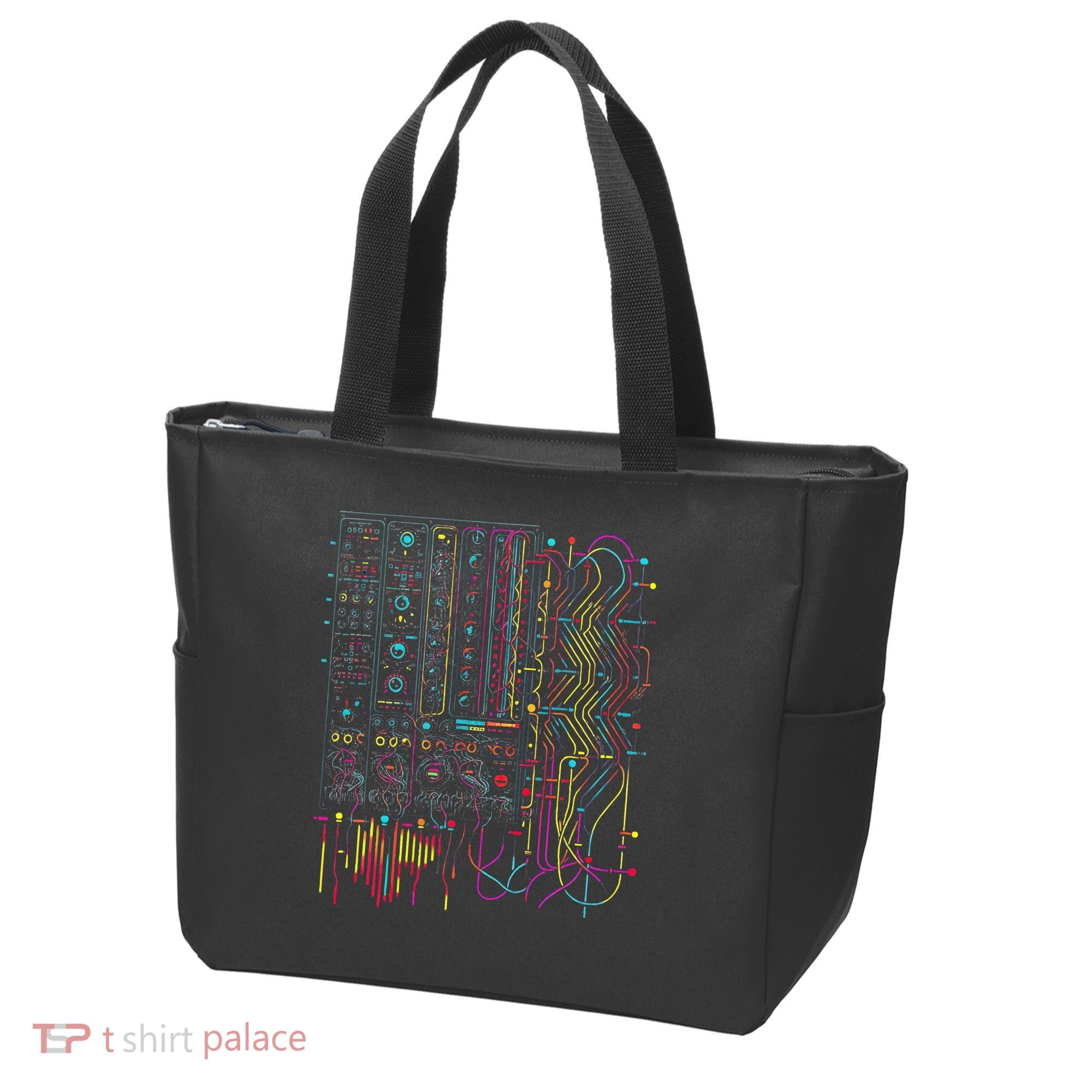 Analogue Synthesiser Electronic Music Modular Life Tote Bag