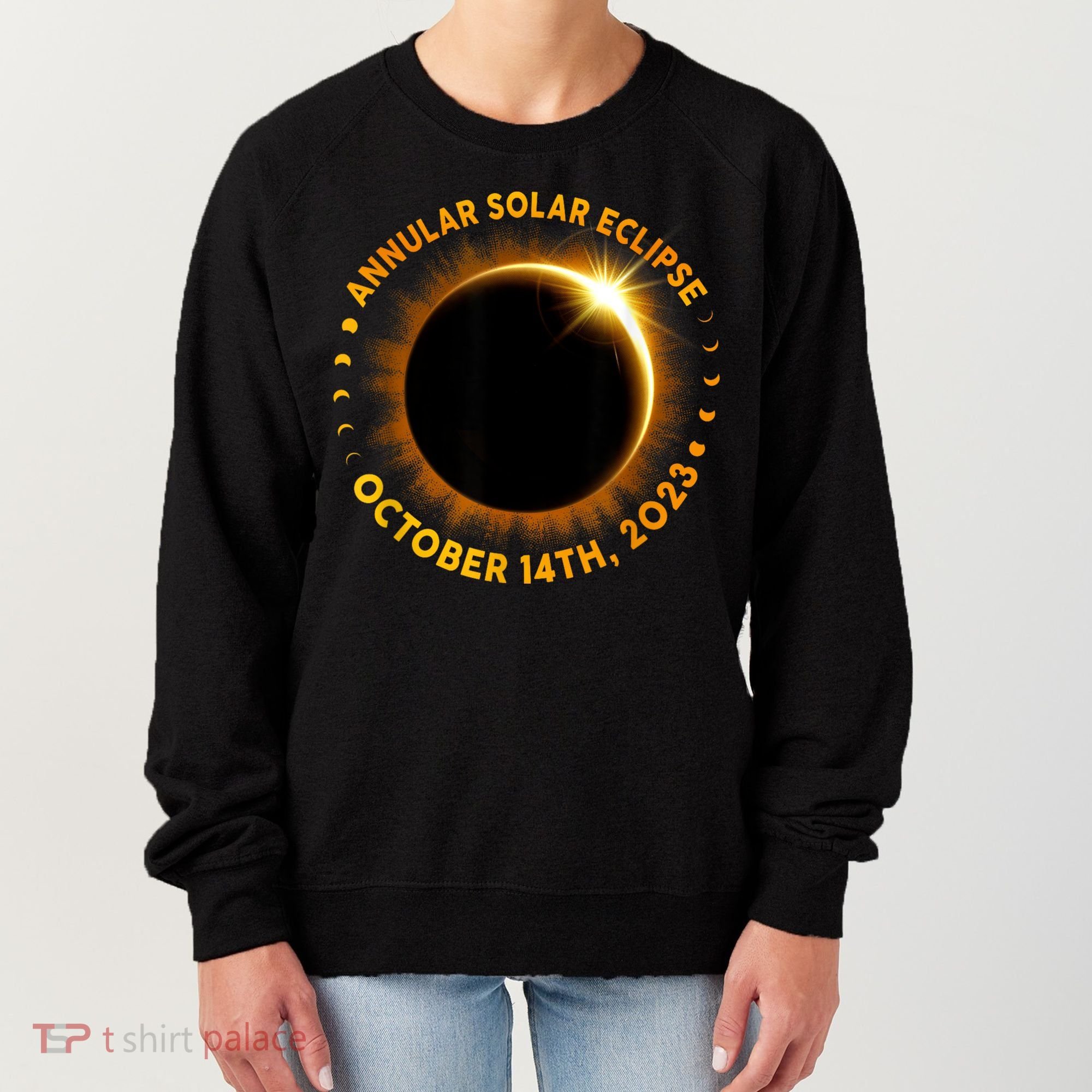 Annular Solar Eclipse 10.14.23 America Annularity Fall Women's Sweatshirt