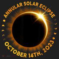 Annular Solar Eclipse 10.14.23 America Annularity Fall Women's Sweatshirt thumb 2