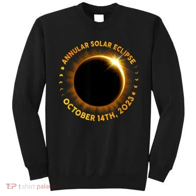 Annular Solar Eclipse 10.14.23 America Annularity Fall Sweatshirt