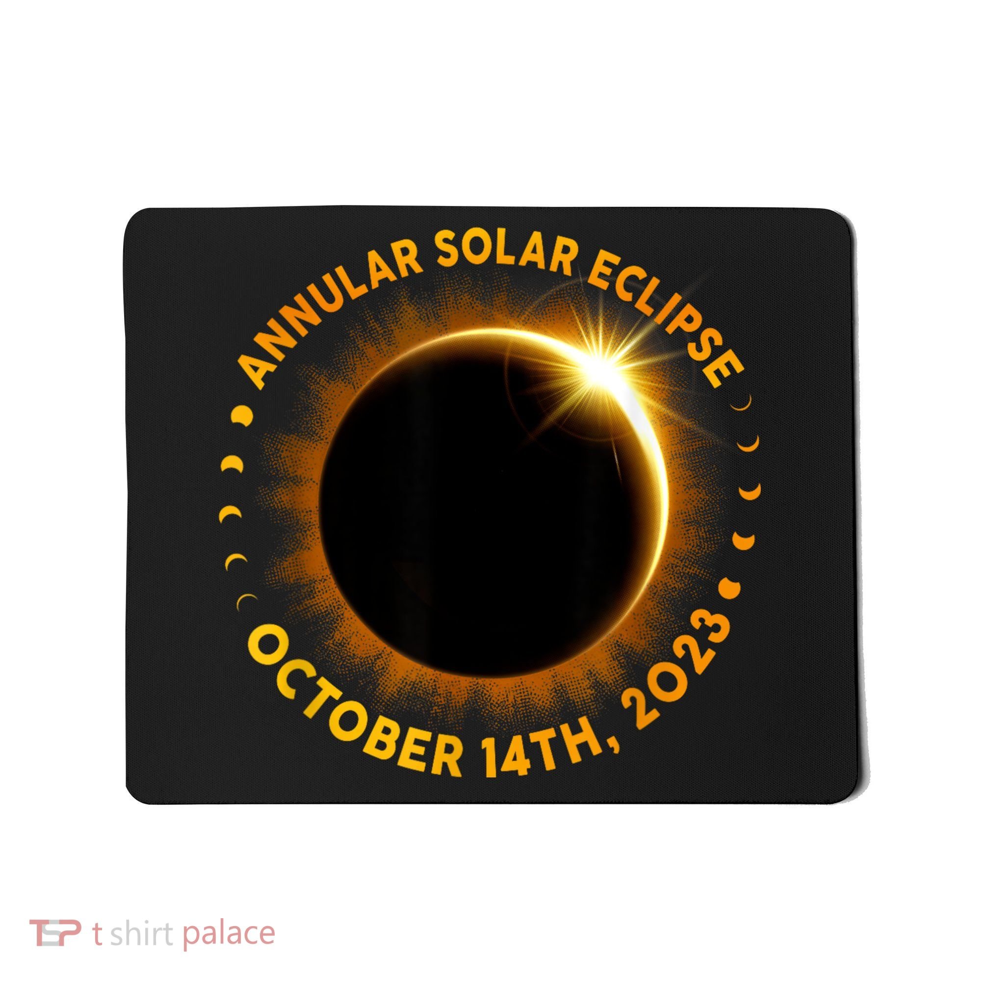 Annular Solar Eclipse 10.14.23 America Annularity Fall Mousepad