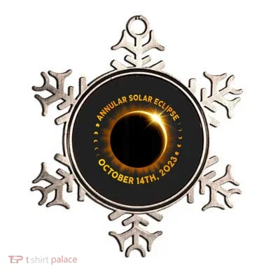 Annular Solar Eclipse 10.14.23 America Annularity Fall Ornament