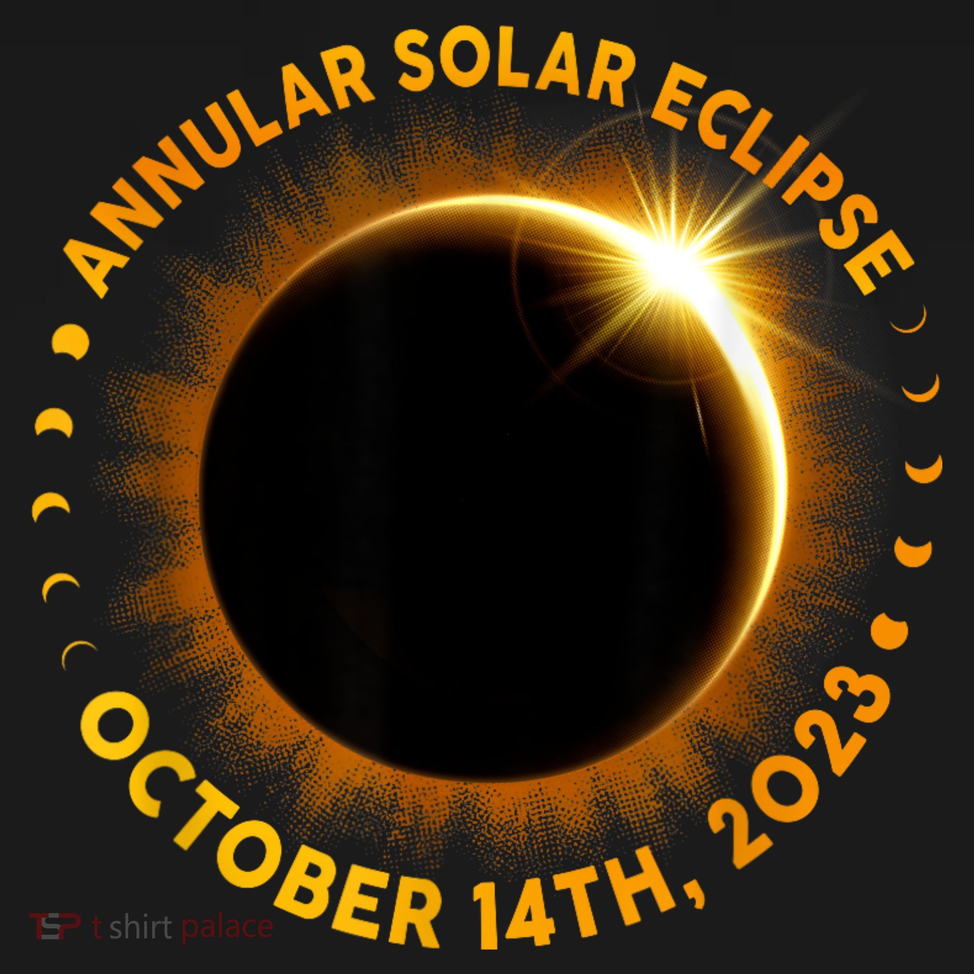 Annular Solar Eclipse 10.14.23 America Annularity Fall Women's Long Sleeve Shirt