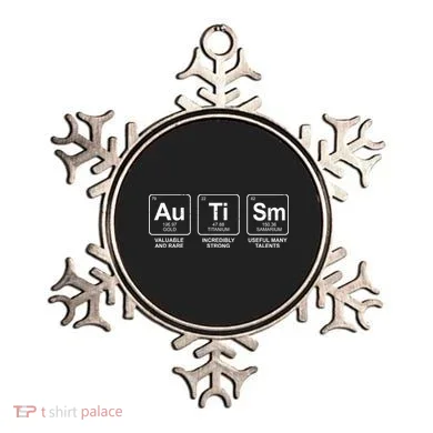 Autism Strong Element Awareness Ornament