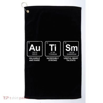 Autism Strong Element Awareness Golf Towel