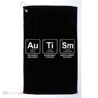 Autism Strong Element Awareness Golf Towel thumb 0