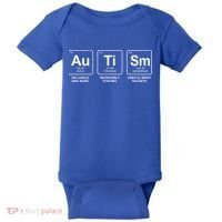 Autism Strong Element Awareness Baby Bodysuit thumb 0