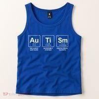Autism Strong Element Awareness Tank Top thumb 2
