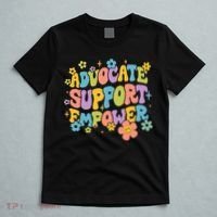 Advocate Support Empower Retro Social Worker Graduation MSW T-Shirt thumb 5