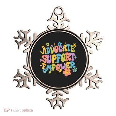 Advocate Support Empower Retro Social Worker Graduation MSW Ornament