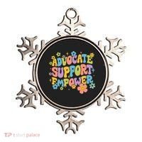 Advocate Support Empower Retro Social Worker Graduation MSW Ornament thumb 0
