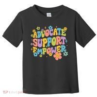 Advocate Support Empower Retro Social Worker Graduation MSW Toddler T-Shirt thumb 0
