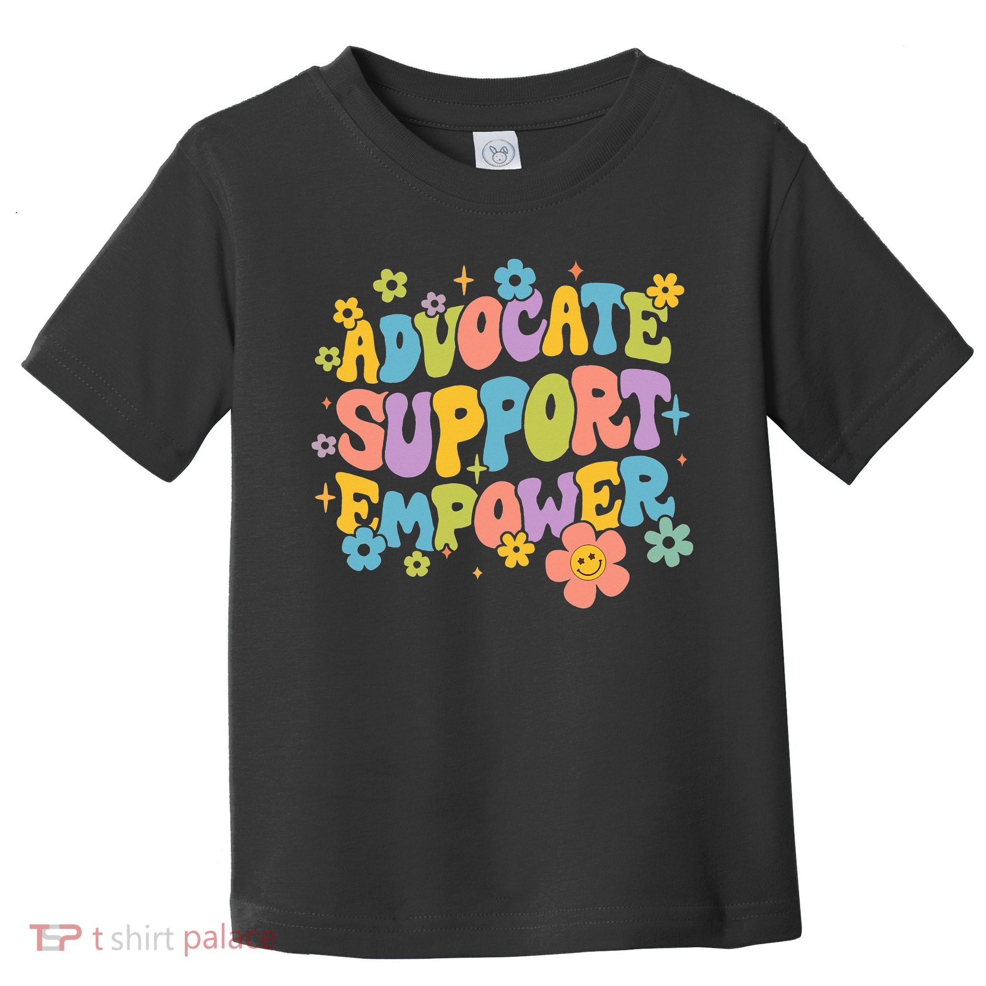 Advocate Support Empower Retro Social Worker Graduation MSW Toddler T-Shirt