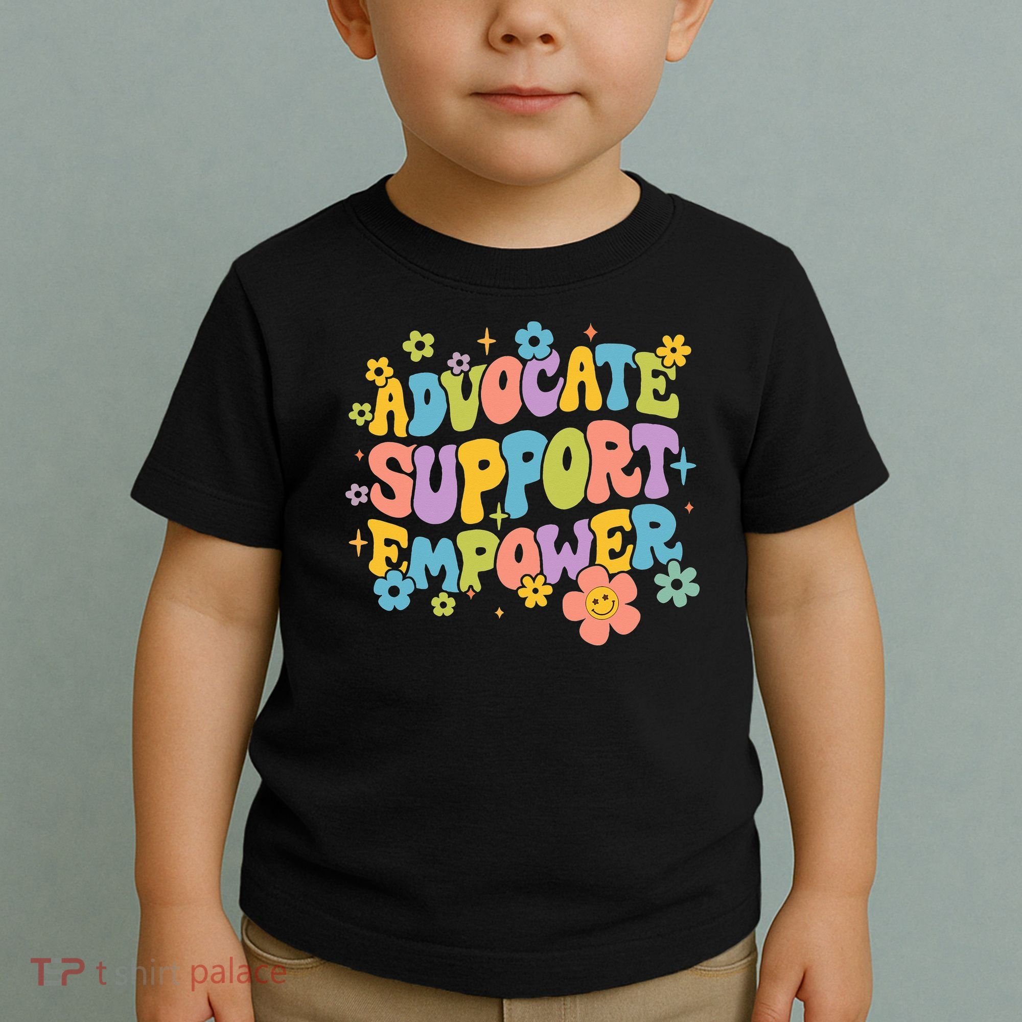 Advocate Support Empower Retro Social Worker Graduation MSW Toddler T-Shirt