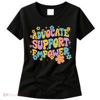 Advocate Support Empower Retro Social Worker Graduation MSW Women's T-Shirt thumb 0