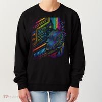 Analogue Synthesiser Electronic Music Modular Life Women's Sweatshirt thumb 0