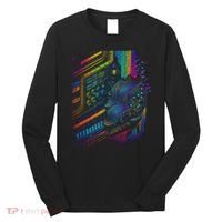 Analogue Synthesiser Electronic Music Modular Life Long Sleeve Shirt thumb 0