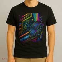 Analogue Synthesiser Electronic Music Modular Life T-Shirt thumb 3