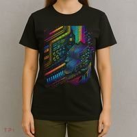 Analogue Synthesiser Electronic Music Modular Life T-Shirt thumb 4