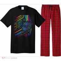 Analogue Synthesiser Electronic Music Modular Life Pajama Set thumb 0