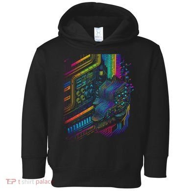 Analogue Synthesiser Electronic Music Modular Life Toddler Hoodie