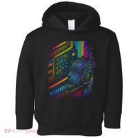 Analogue Synthesiser Electronic Music Modular Life Toddler Hoodie thumb 0
