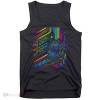 Analogue Synthesiser Electronic Music Modular Life Tank Top thumb 0