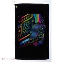 Analogue Synthesiser Electronic Music Modular Life Golf Towel thumb 0