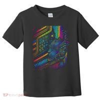 Analogue Synthesiser Electronic Music Modular Life Toddler T-Shirt thumb 0