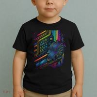 Analogue Synthesiser Electronic Music Modular Life Toddler T-Shirt thumb 2