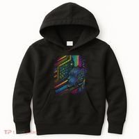 Analogue Synthesiser Electronic Music Modular Life Kids Hoodie thumb 0