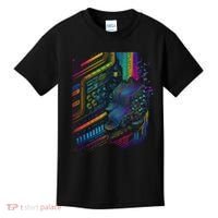 Analogue Synthesiser Electronic Music Modular Life Kids T-Shirt thumb 0
