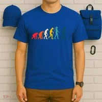 Alpine Ski Evolution Retro Vintage Slope Skiing Skier Cool Gift T-Shirt thumb 6
