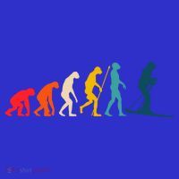 Alpine Ski Evolution Retro Vintage Slope Skiing Skier Cool Gift T-Shirt thumb 7