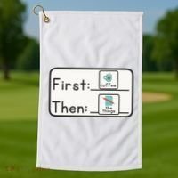 Aba Special Education Teacher Golf Towel thumb 1