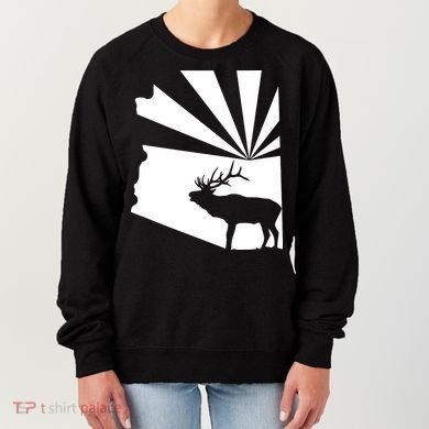 Arizona State Elk Hunting Women's Sweatshirt