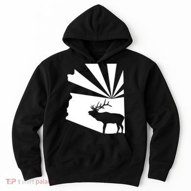 Arizona State Elk Hunting Hoodie