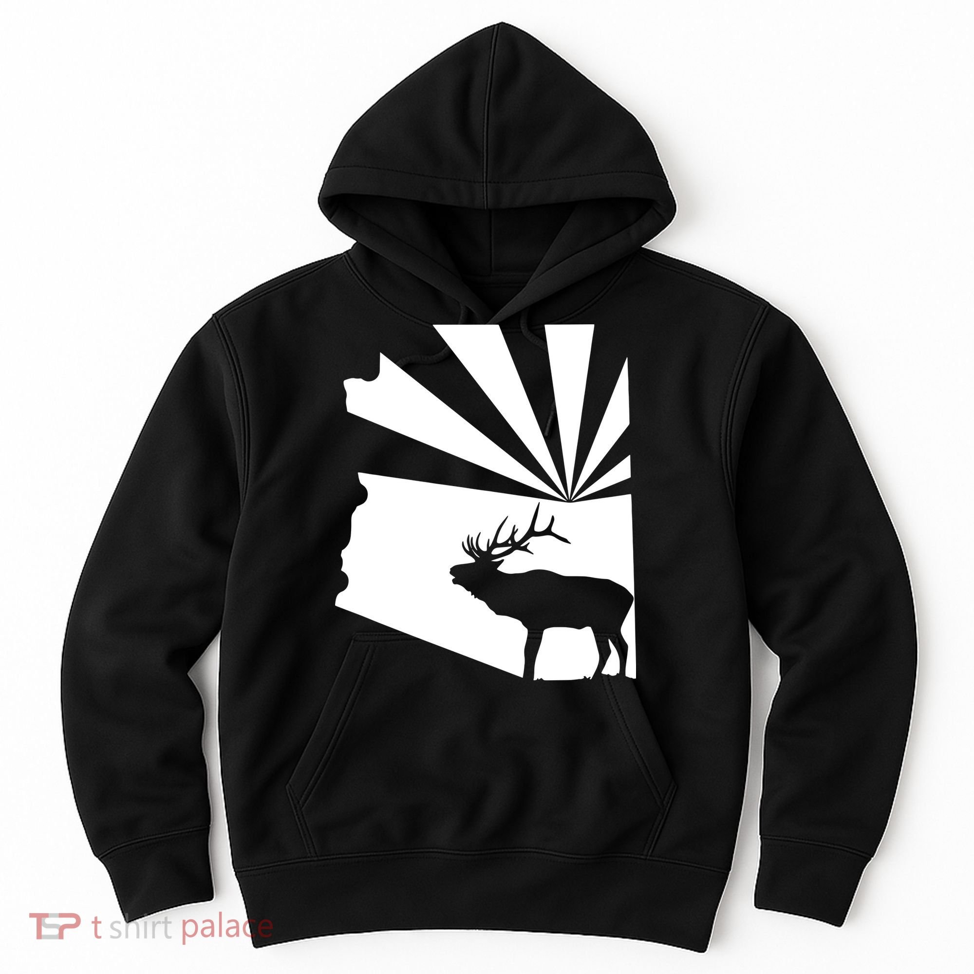 Arizona State Elk Hunting Hoodie